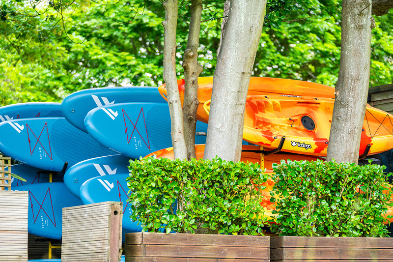 Kayaks and Paddle Boards at THE NICI.
